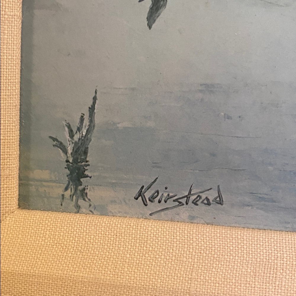 Printed Panting „ Misty Dawn“ Canadian Ontario Artist James Keirstead - Picture 3 of 11